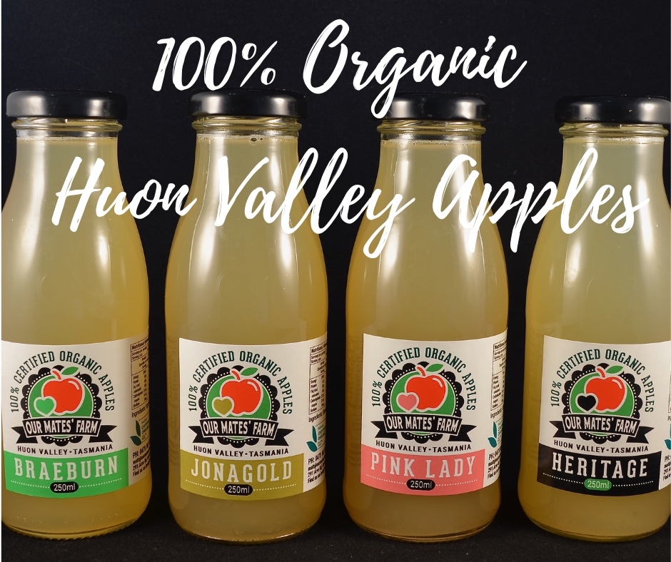 100% Organic Huon Valley Apples